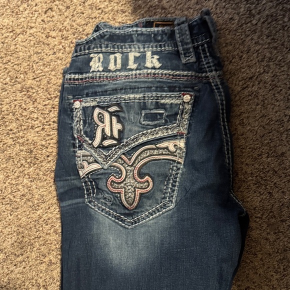Means rock revival Jeans-used Size:42x30